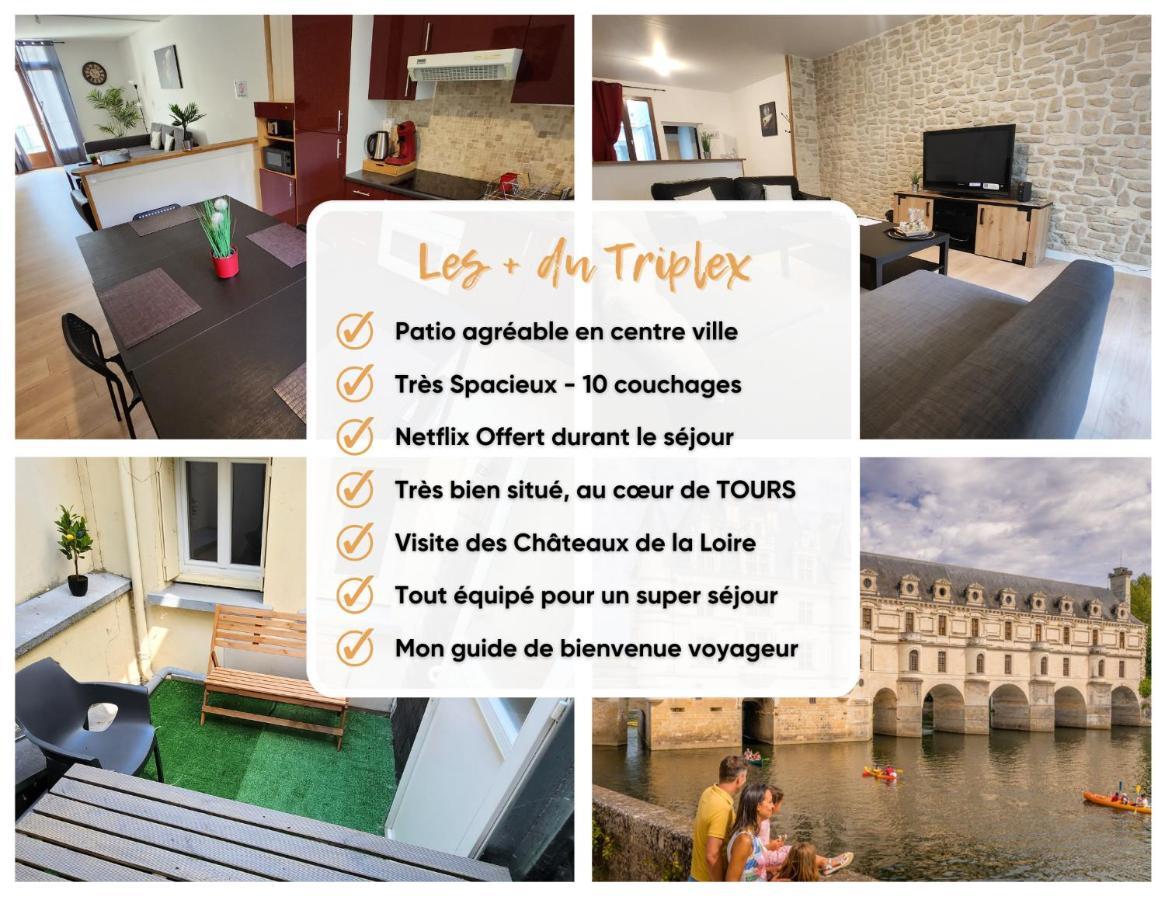 "Colbert Triplex" 3 Chambres - Balcon - Patio - Cathedrale Тур Екстериор снимка